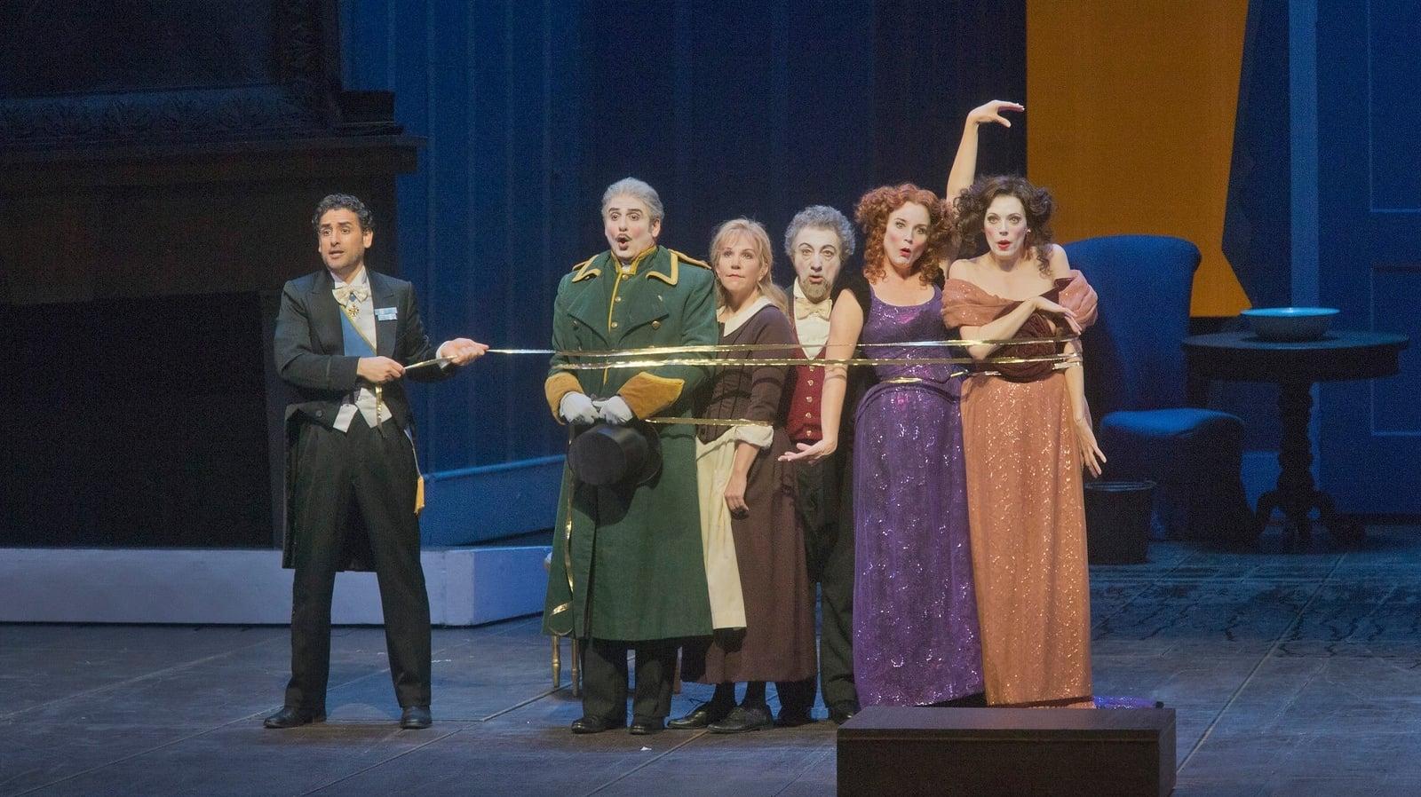 The Metropolitan Opera: La Cenerentola backdrop