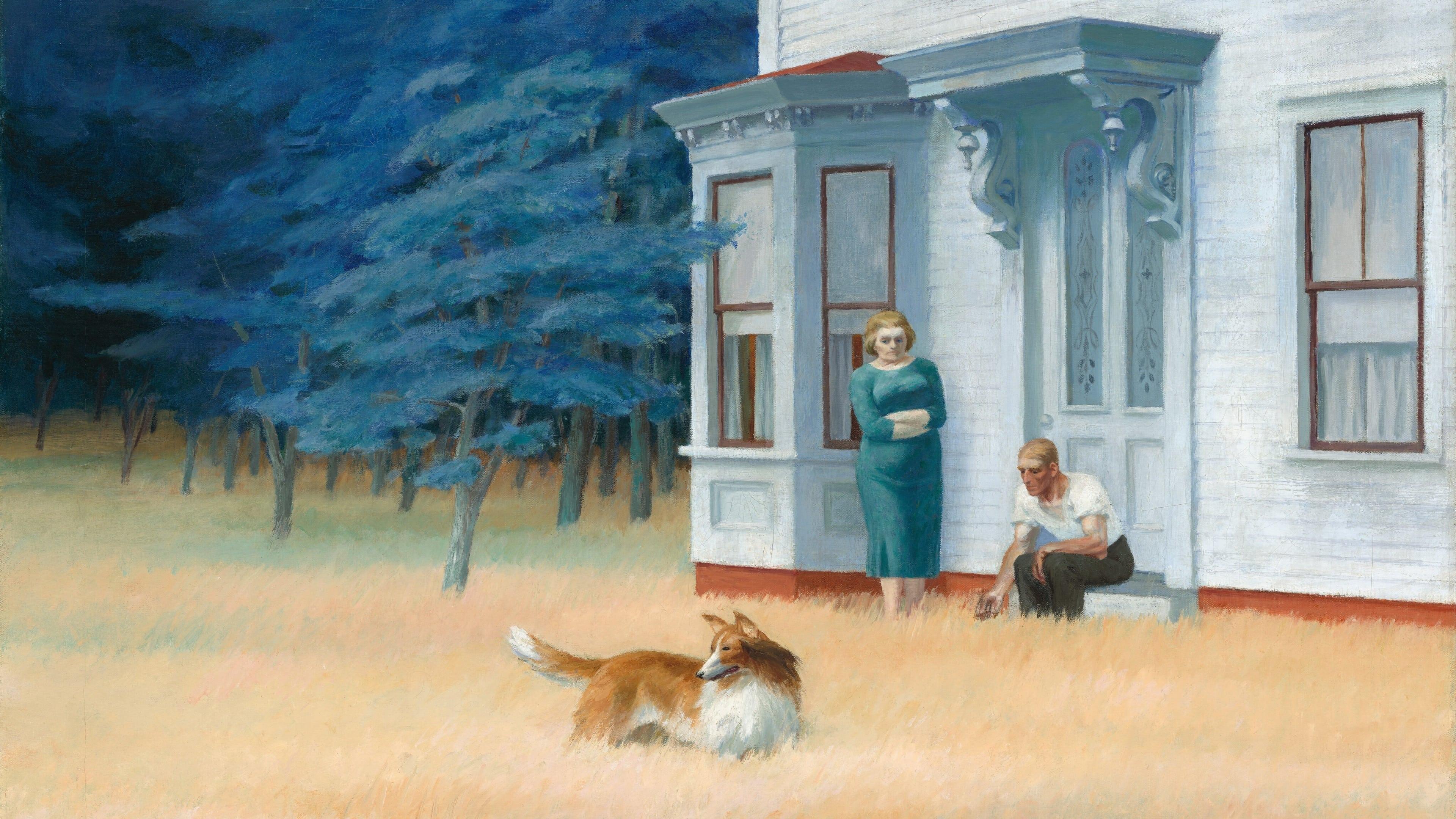 Hopper: An American Love Story backdrop