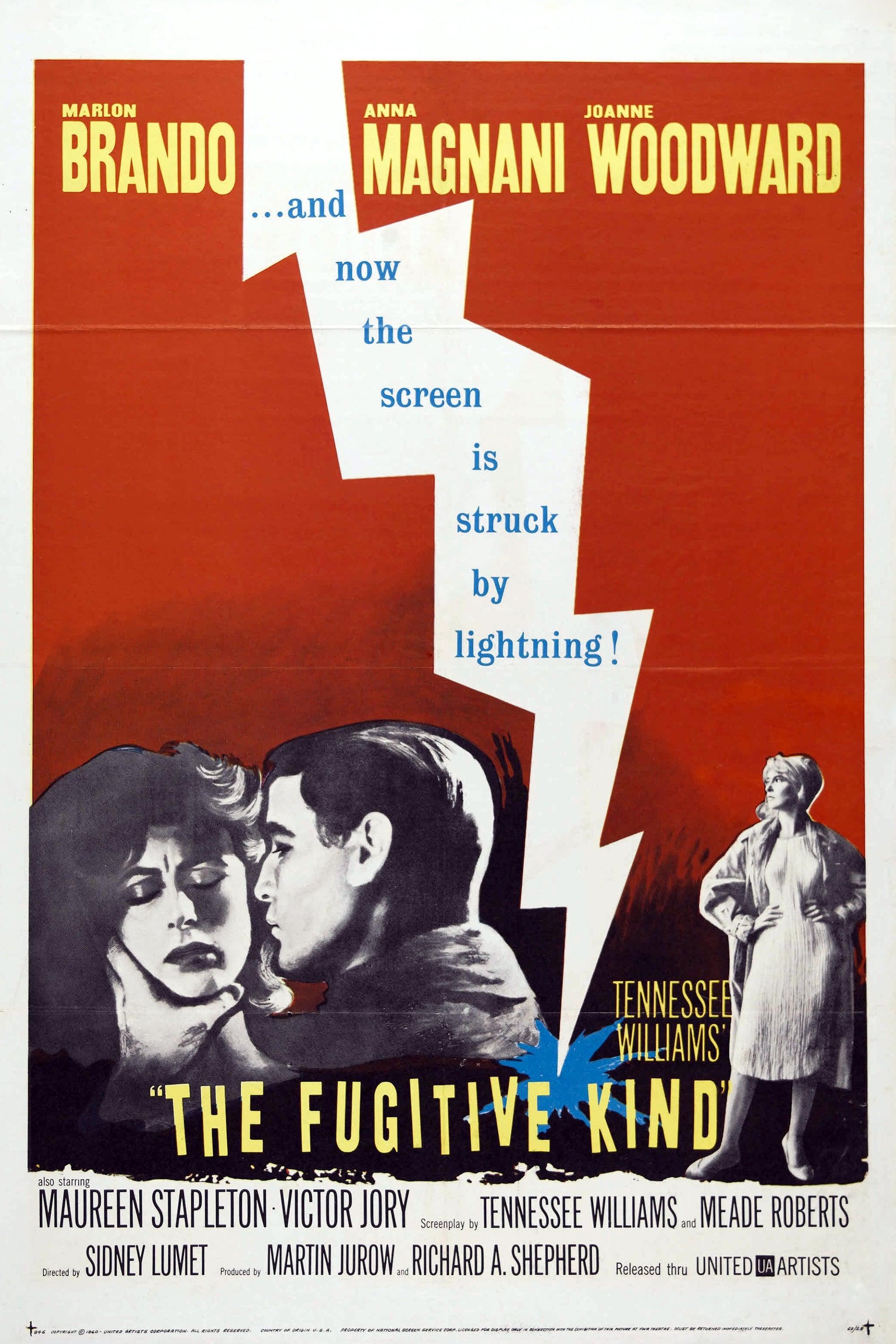 The Fugitive Kind poster