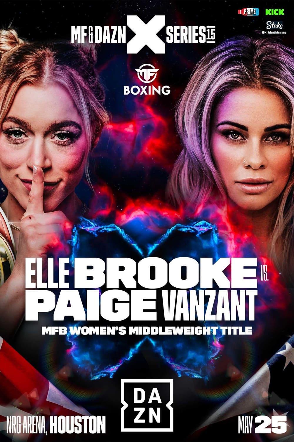 Elle Brooke vs. Paige VanZant poster