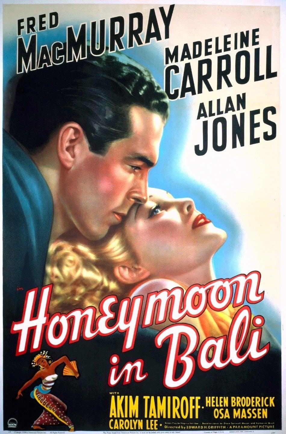 Honeymoon in Bali poster