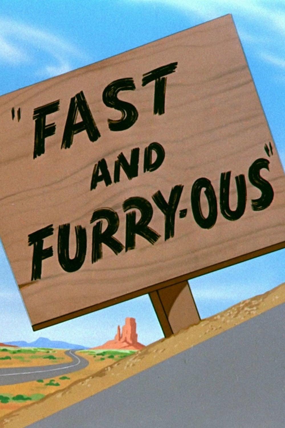 Fast and Furry-ous poster