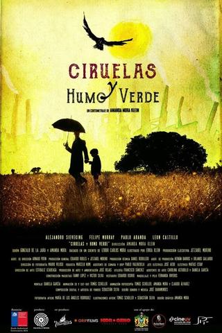 Ciruelas y humo verde poster