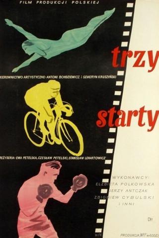Trzy starty poster