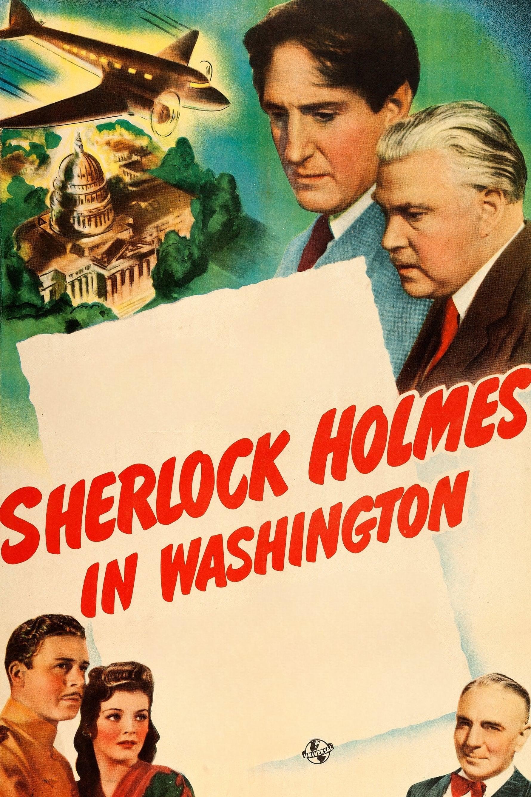 Sherlock Holmes in Washington poster