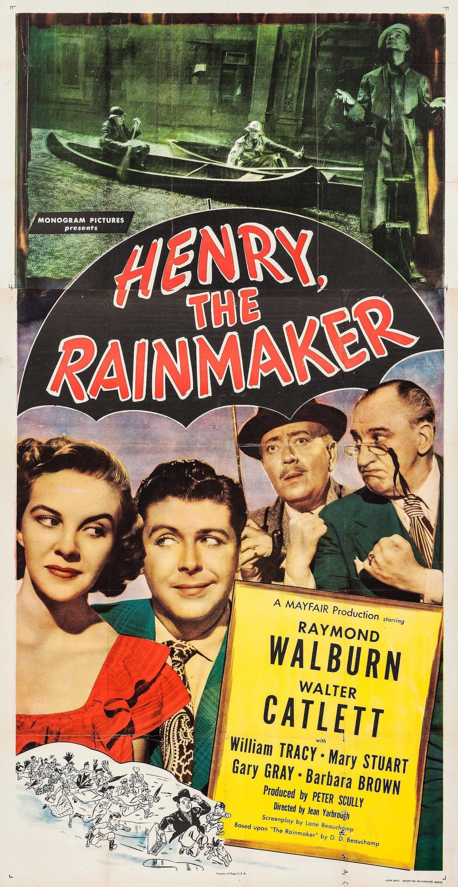 Henry, the Rainmaker poster