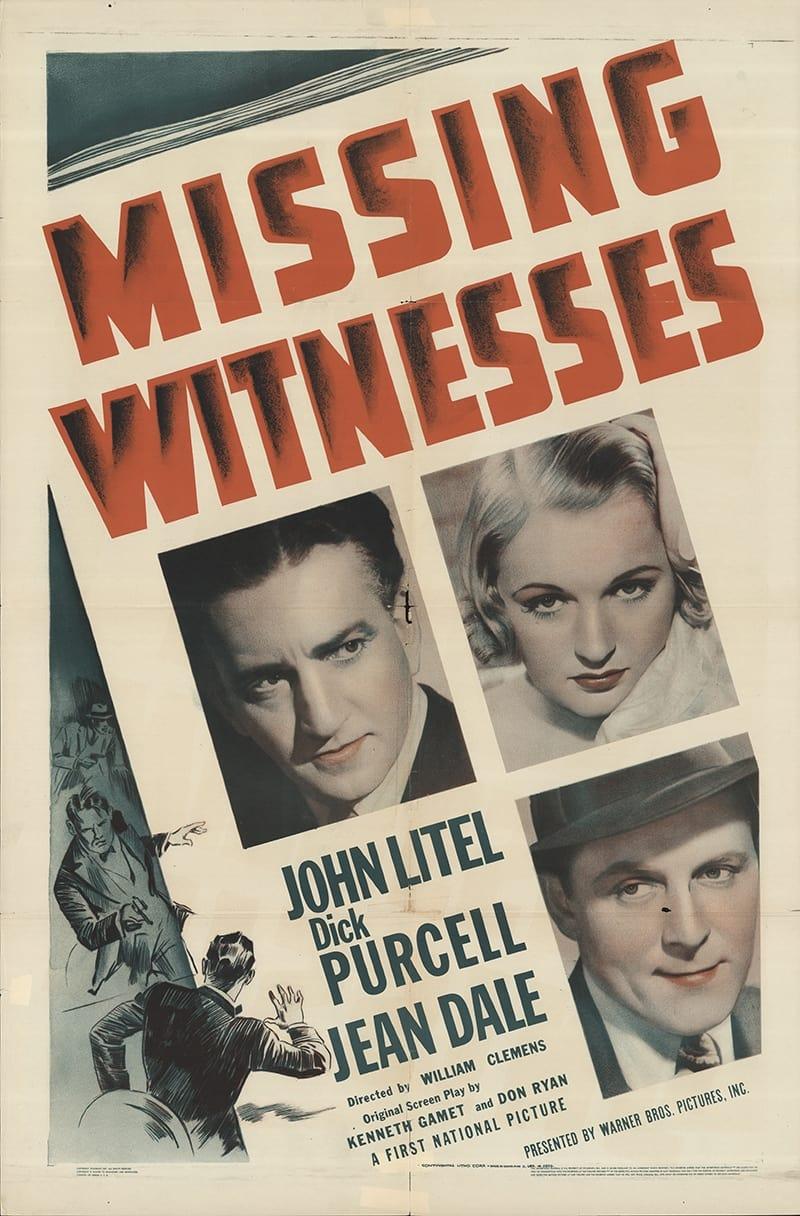 Missing Witnesses poster