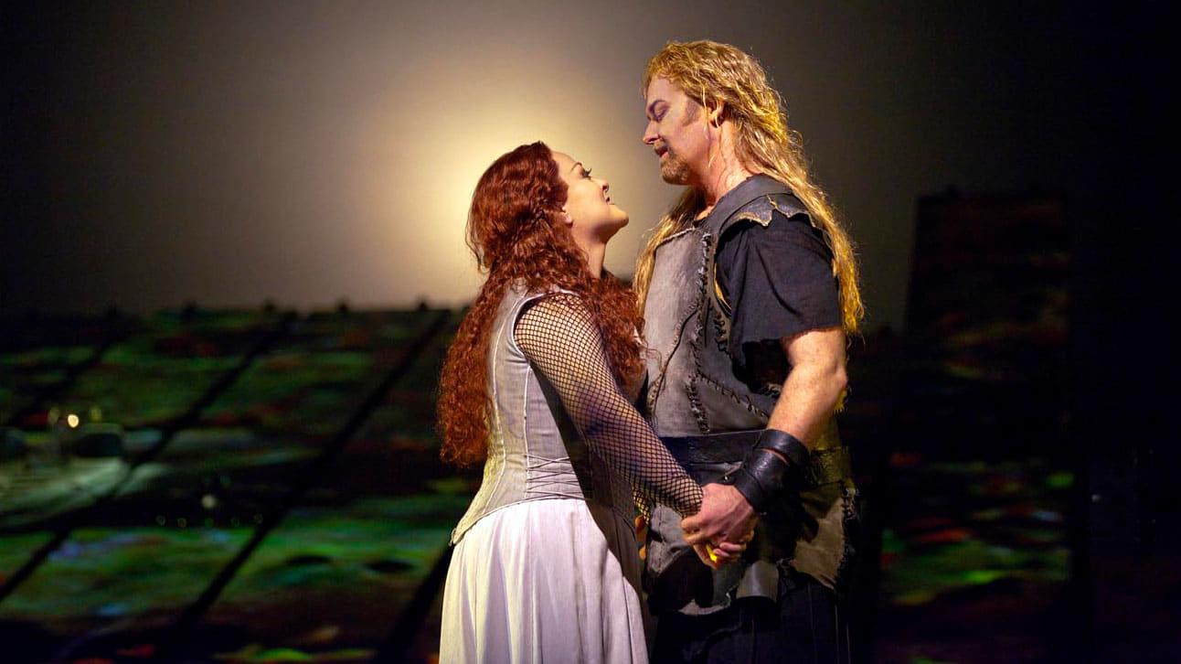 The Metropolitan Opera: Siegfried backdrop