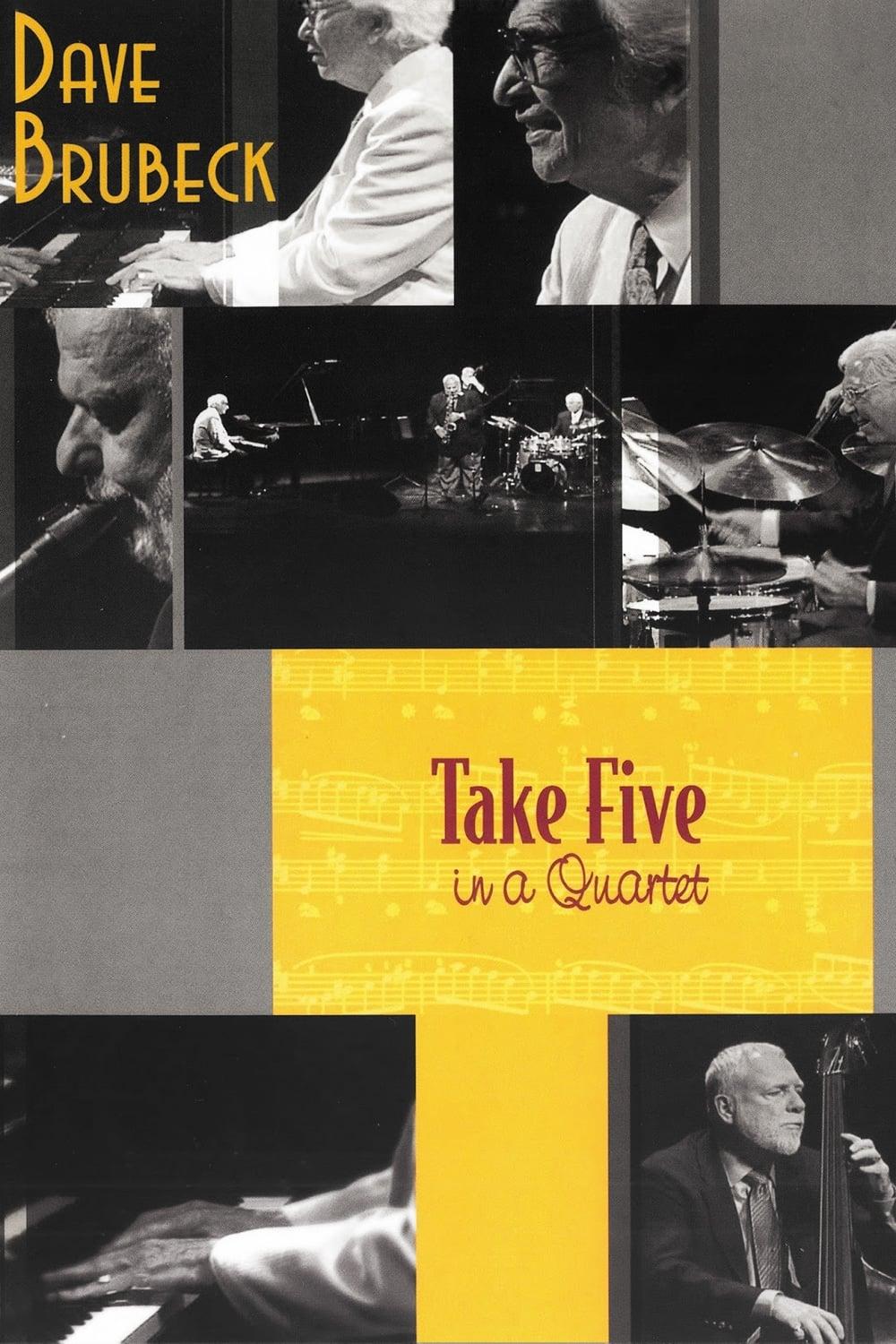 Dave Brubeck - Take Five in a Quartet poster