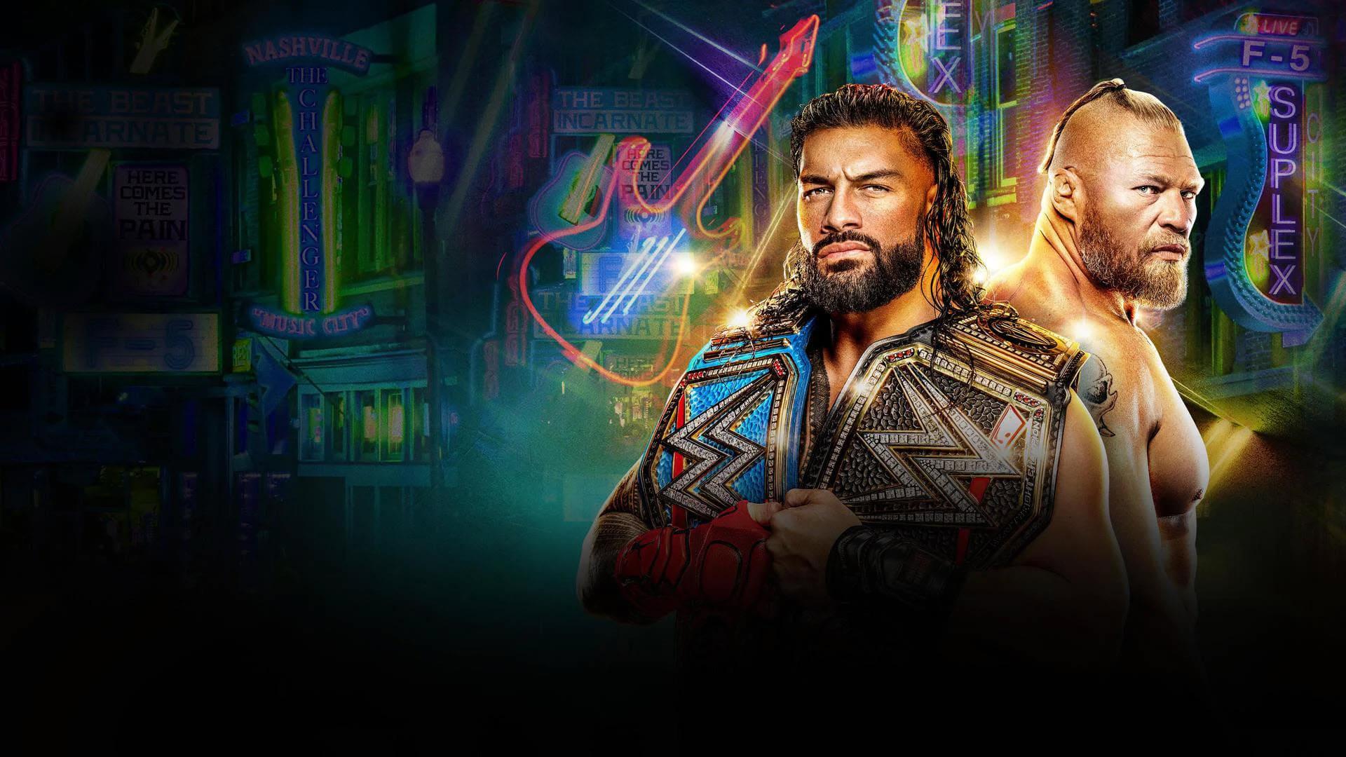WWE SummerSlam 2022 backdrop