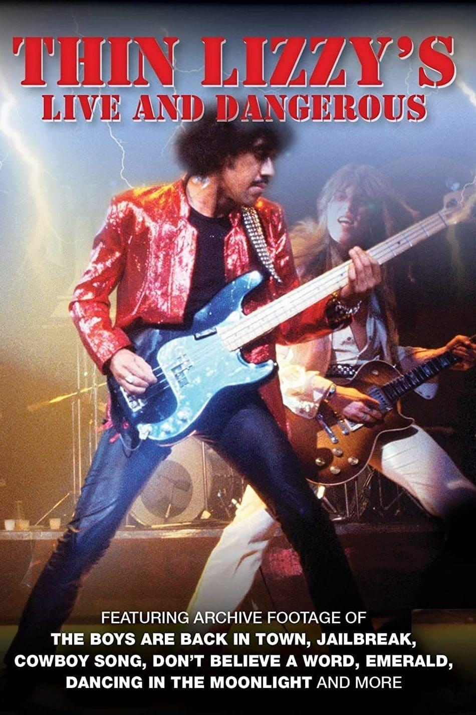 Thin Lizzy - Live and Dangerous poster