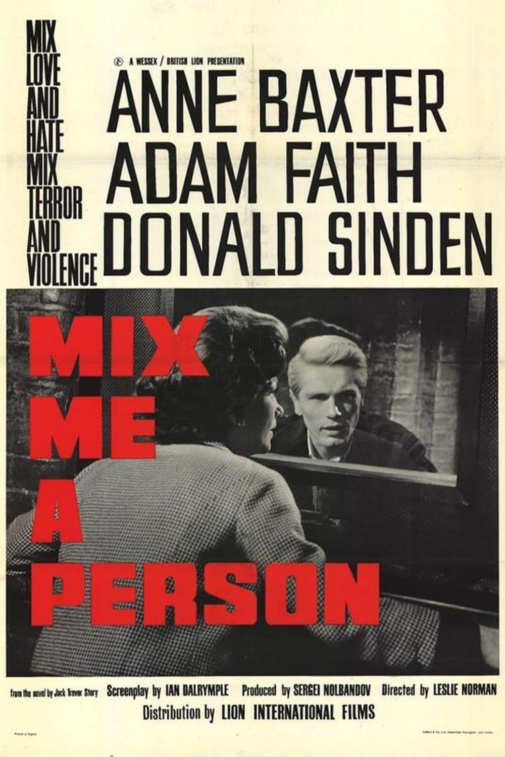 Mix Me a Person poster