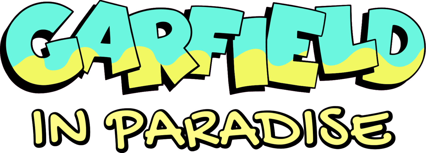 Garfield In Paradise logo