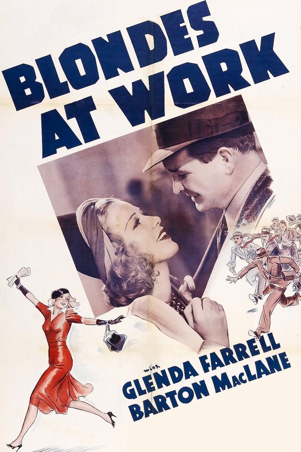 Blondes at Work poster