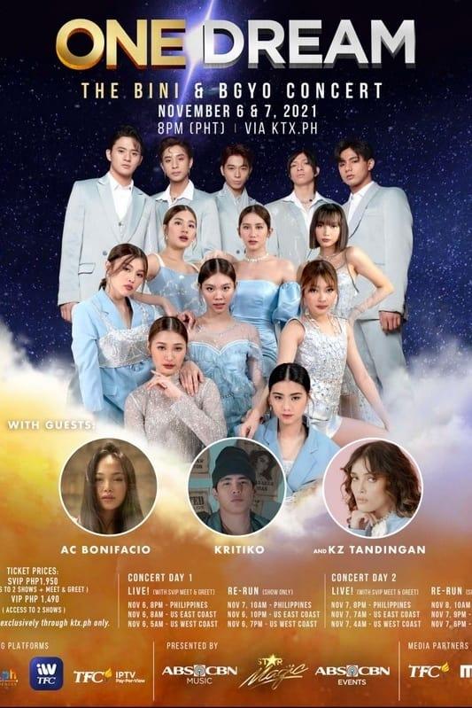 One Dream: The BINI x BGYO Concert poster