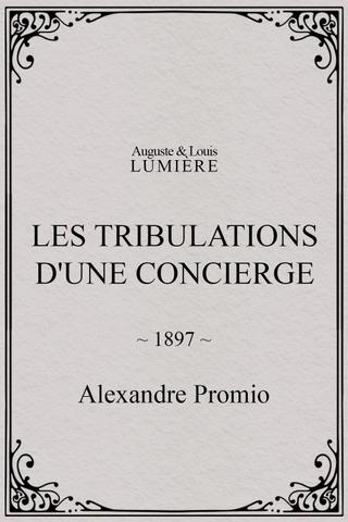 Les tribulations d'une concierge poster