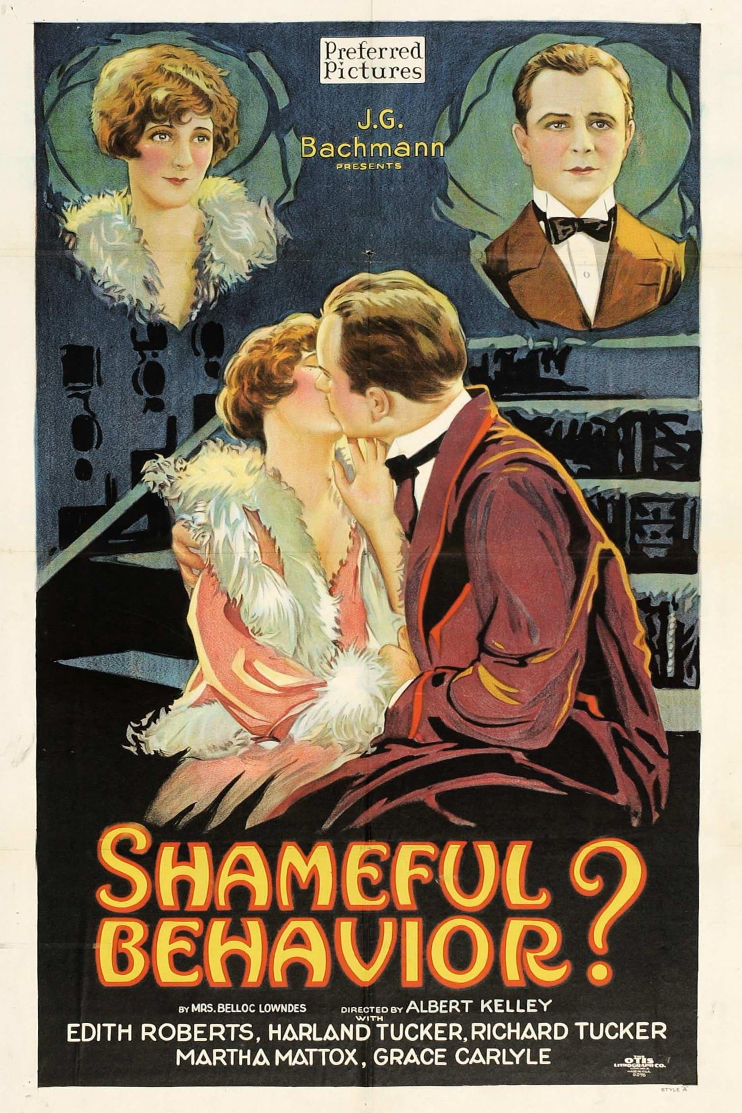 Shameful Behavior? poster