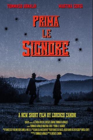 Prima le signore poster