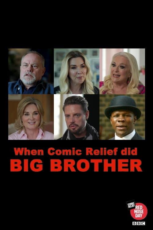 When Comic Relief Did Big Brother poster