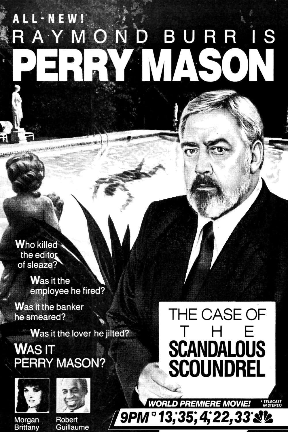 Perry Mason: The Case of the Scandalous Scoundrel poster