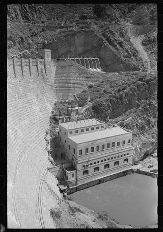 The Roosevelt Dam poster