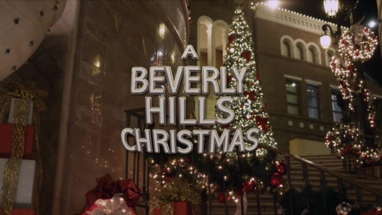 Beverly Hills Christmas backdrop