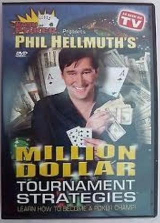 Phil Hellmuth's Million Dollar Texas Hold'em Tournament Strategies poster