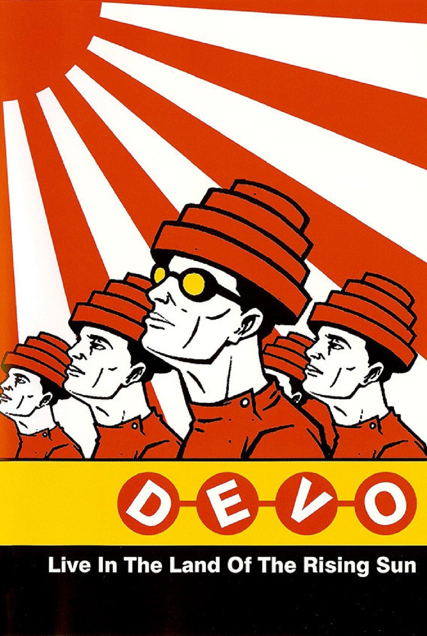 Devo Live in the Land of the Rising Sun poster