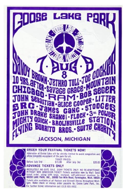 Goose Lake International Music Festival poster