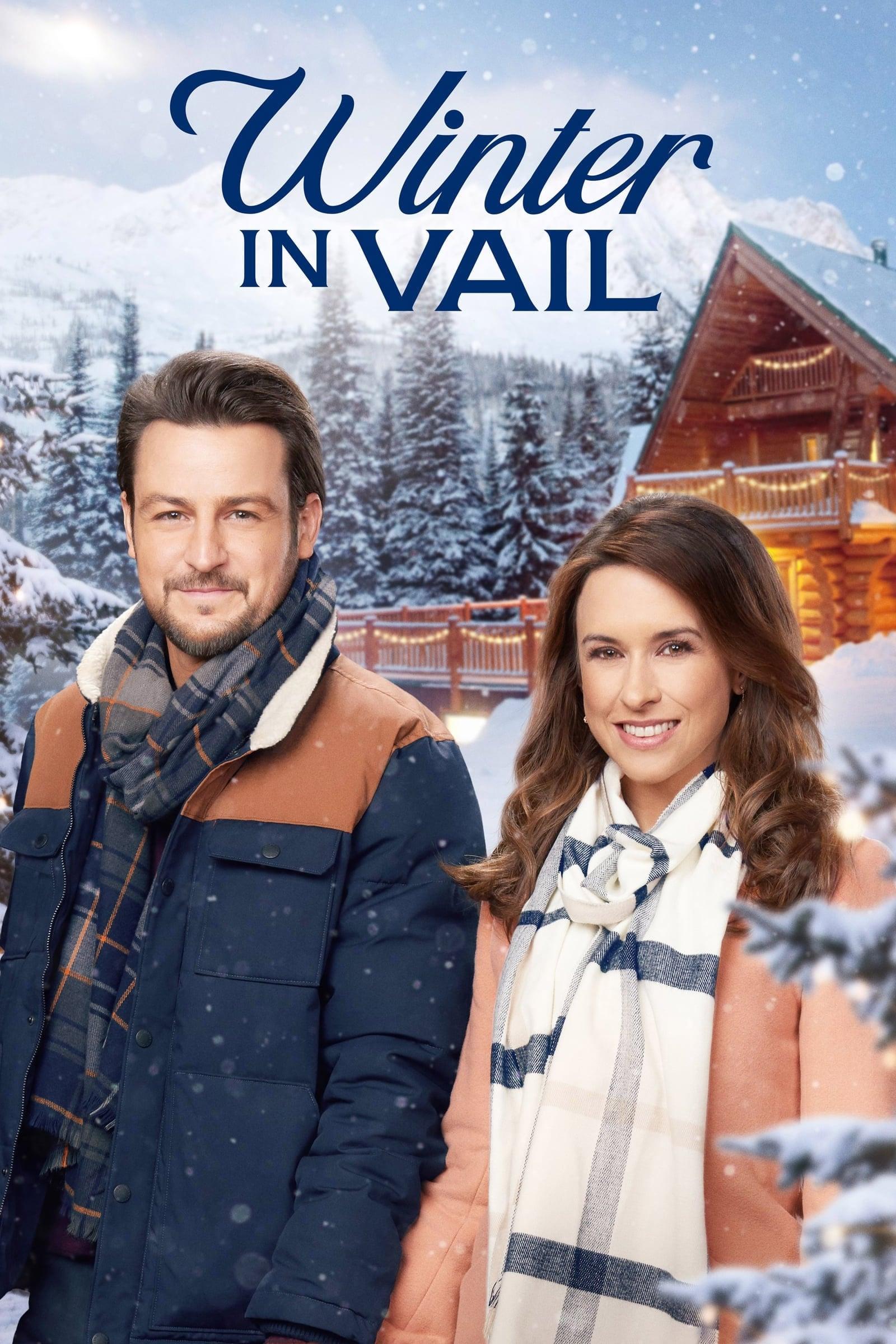 Winter in Vail poster