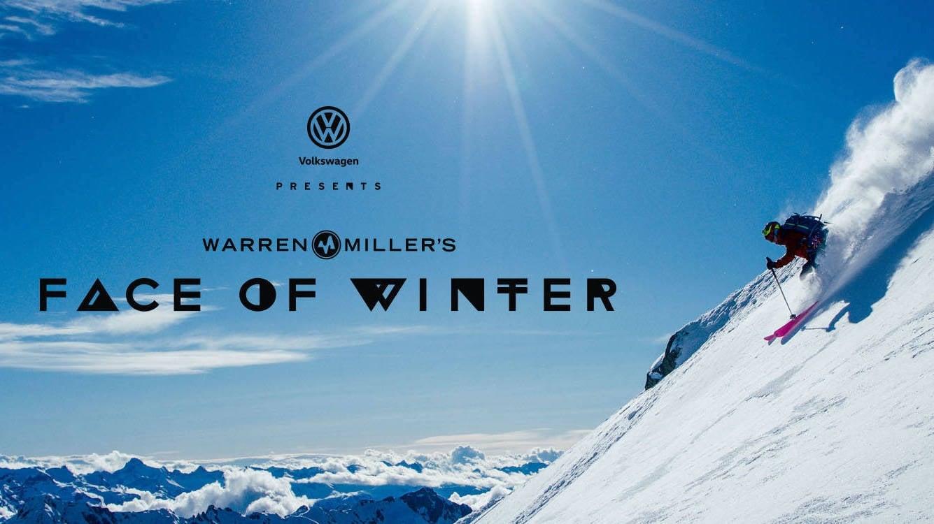 Warren Miller's Face of Winter backdrop