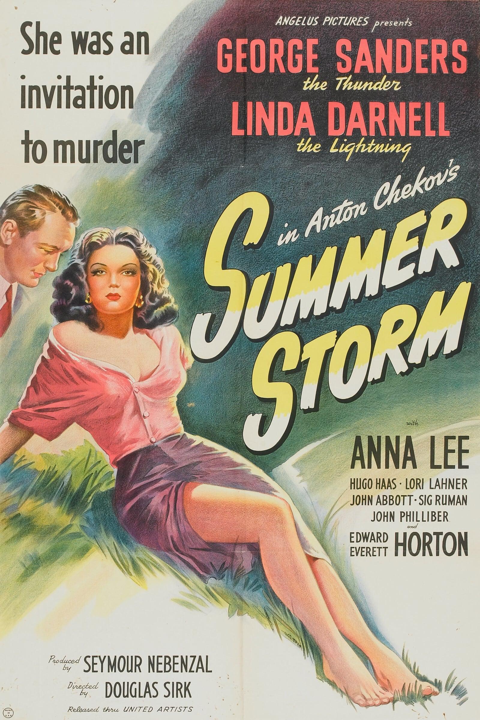 Summer Storm poster