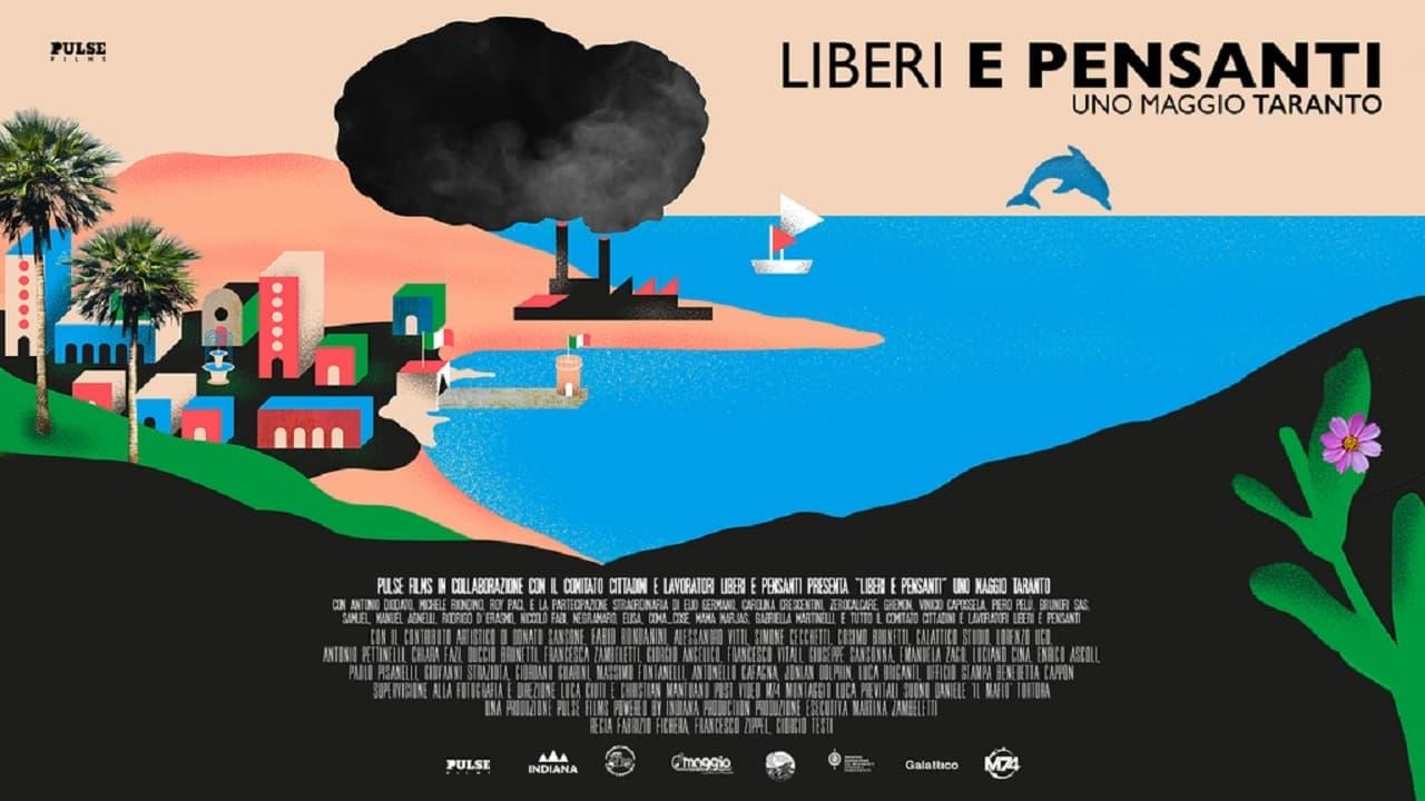 Liberi e pensanti - Uno maggio Taranto backdrop