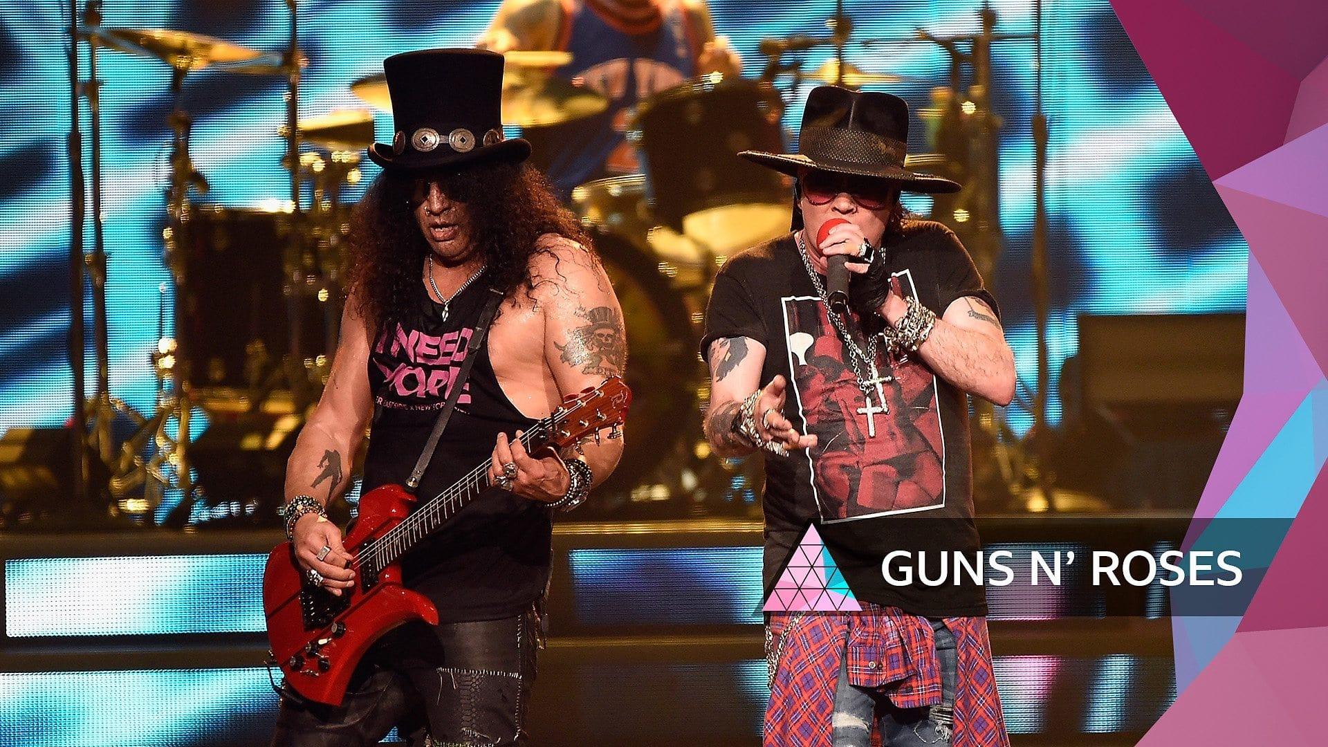 Guns N’ Roses - Glastonbury 2023 backdrop