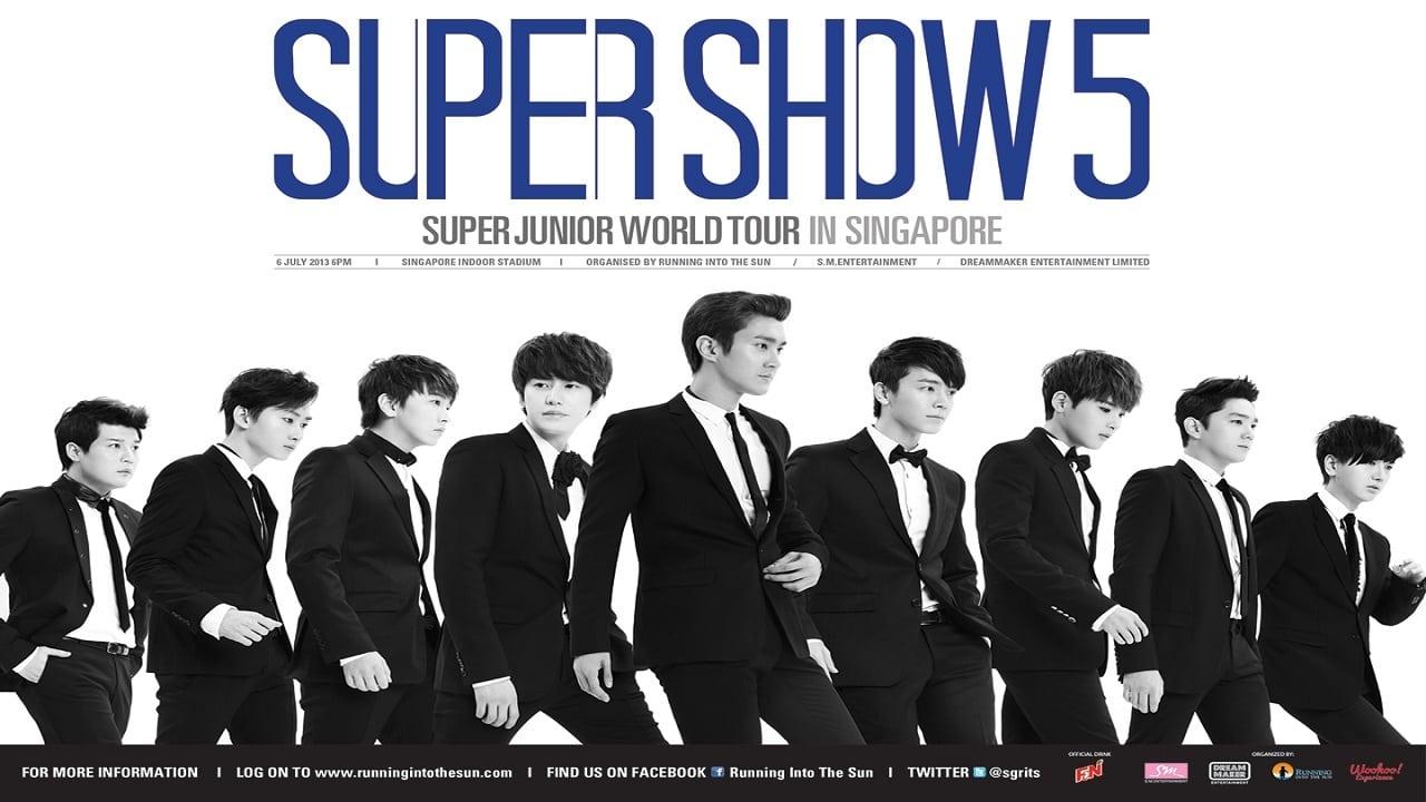 Super Junior World Tour - Super Show 5 backdrop