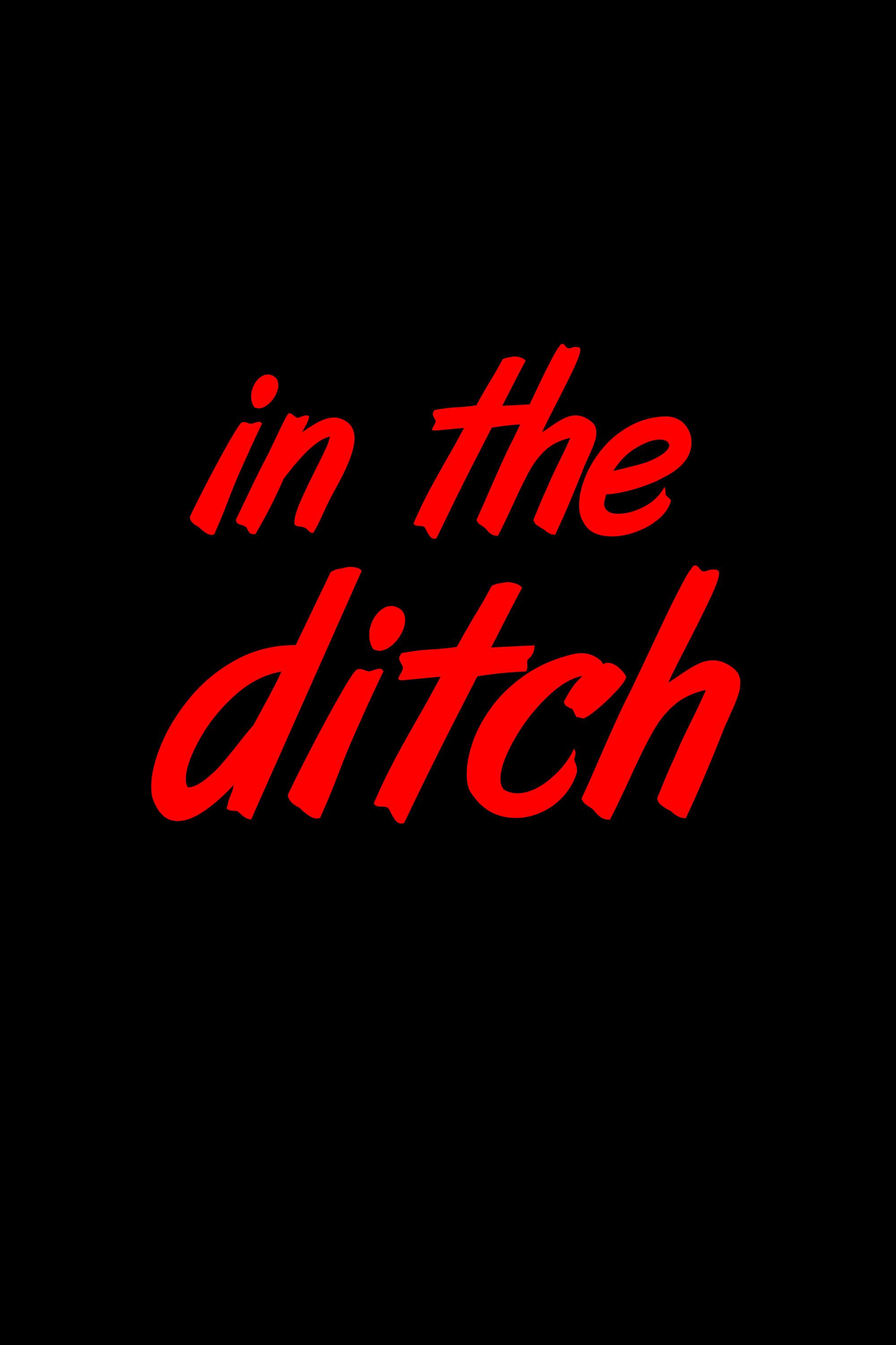 In the Ditch poster