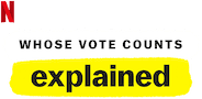 Whose Vote Counts, Explained logo