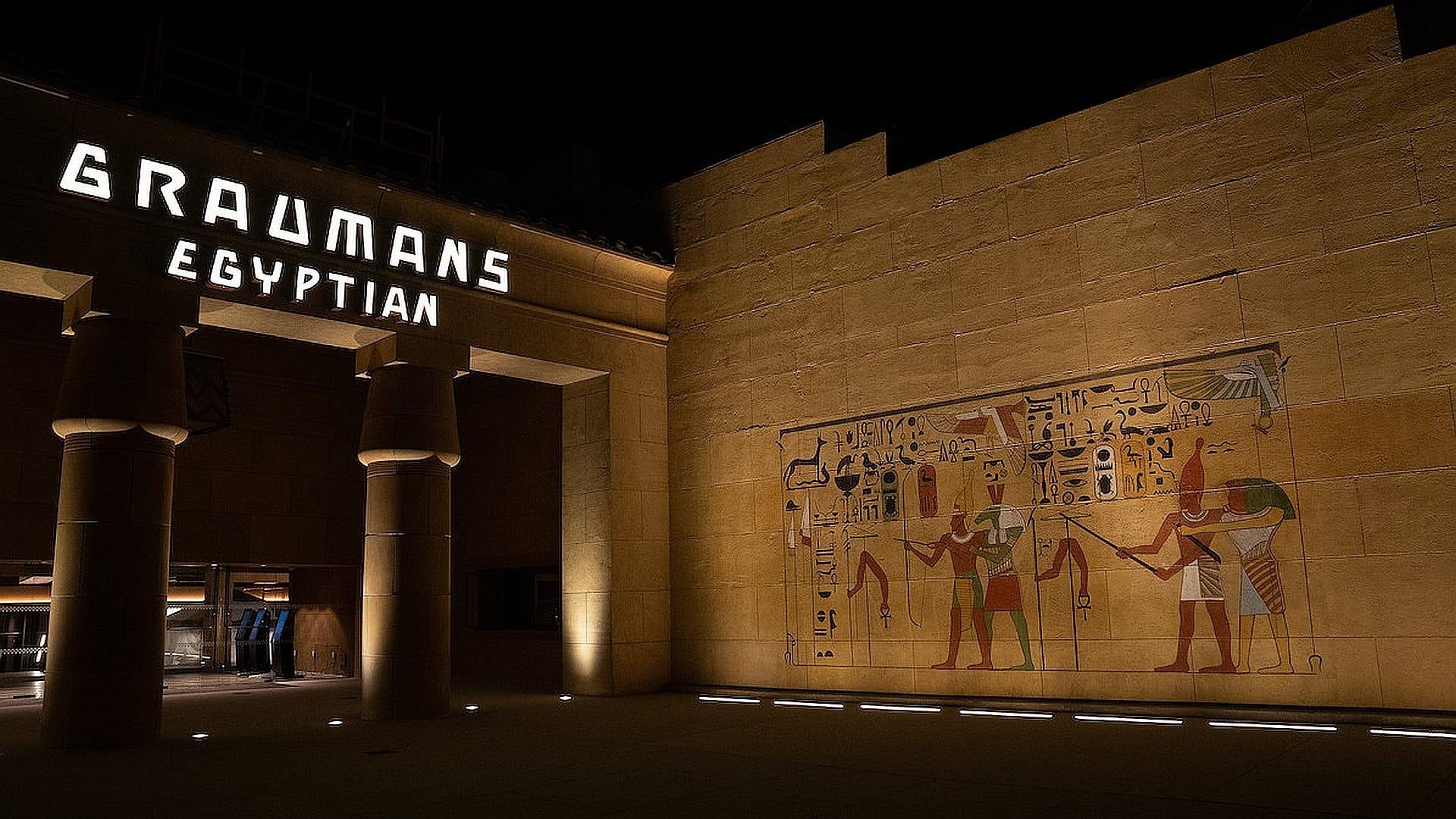 Temple of Film: 100 Years of the Egyptian Theatre backdrop