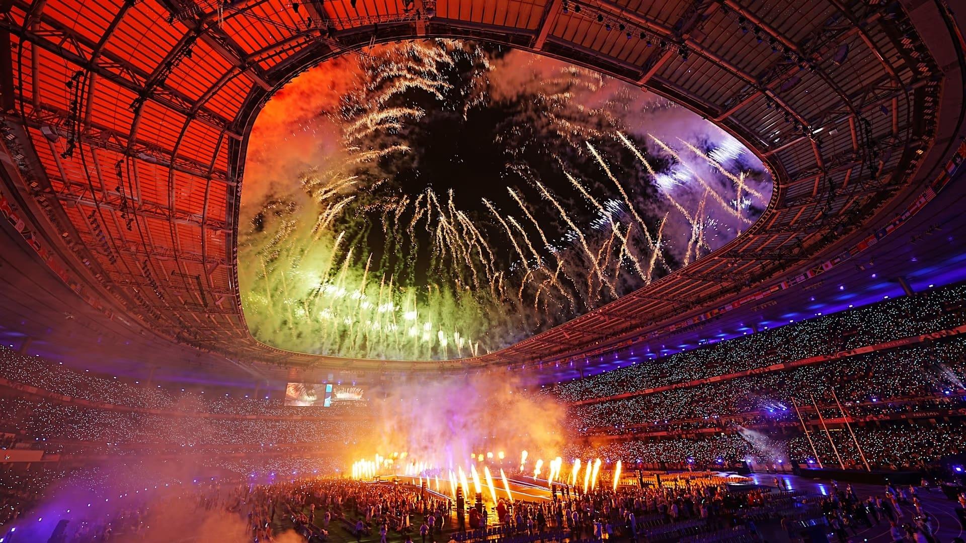 Paris 2024 Paralympic Closing Ceremony backdrop