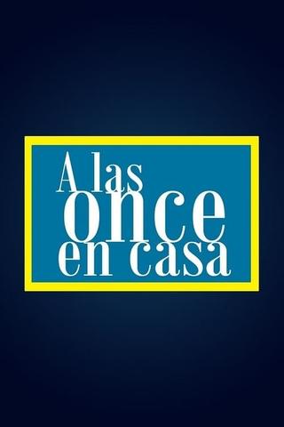 A las once en casa poster