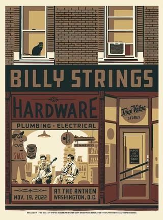 Billy Strings | 2022.11.19 — The Anthem - Washington, DC poster