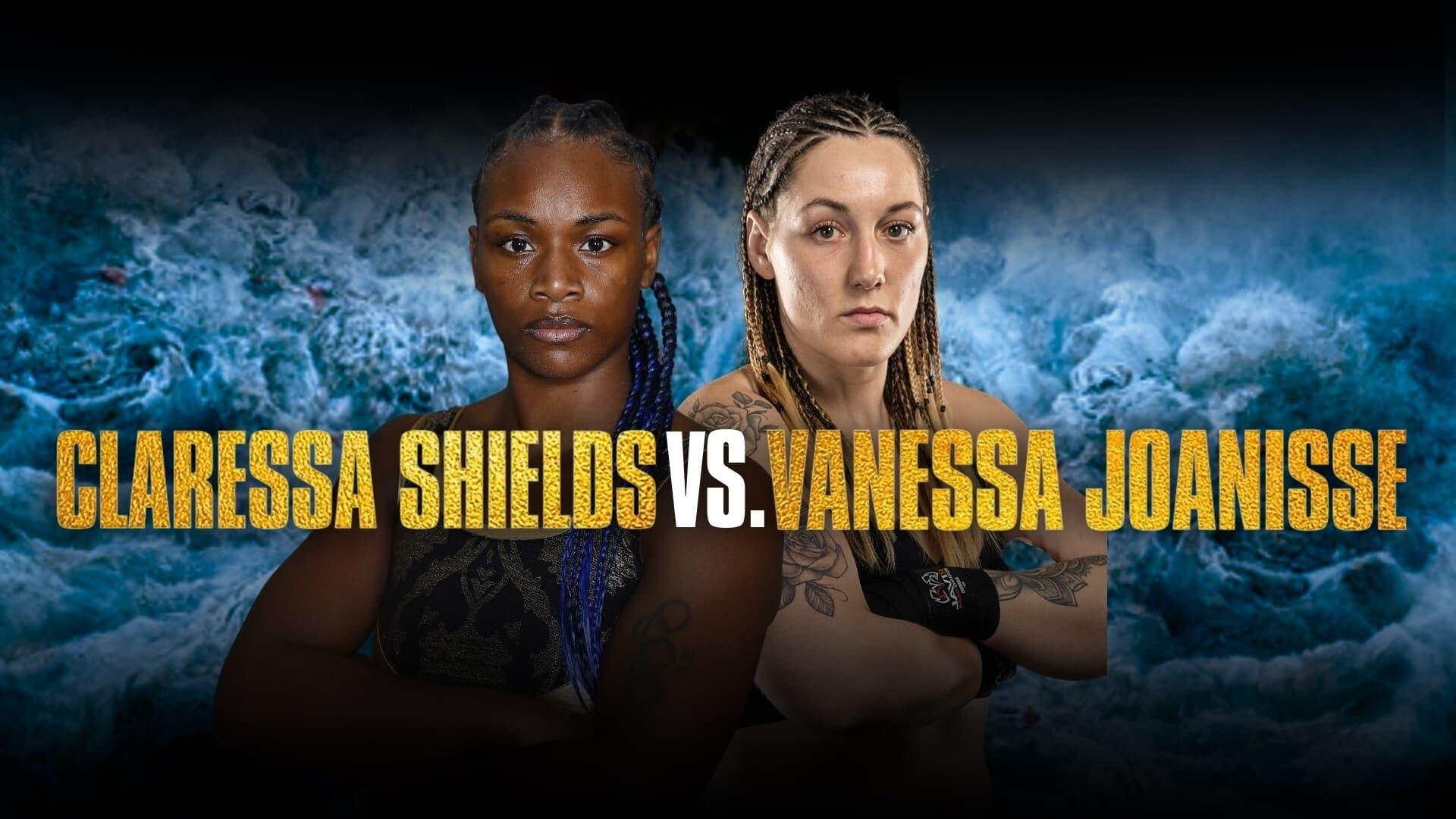 Claressa Shields vs. Vanessa Joanisse backdrop