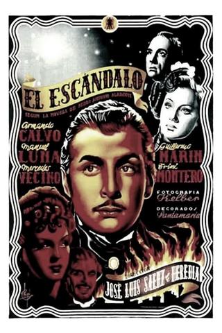 El escándalo poster