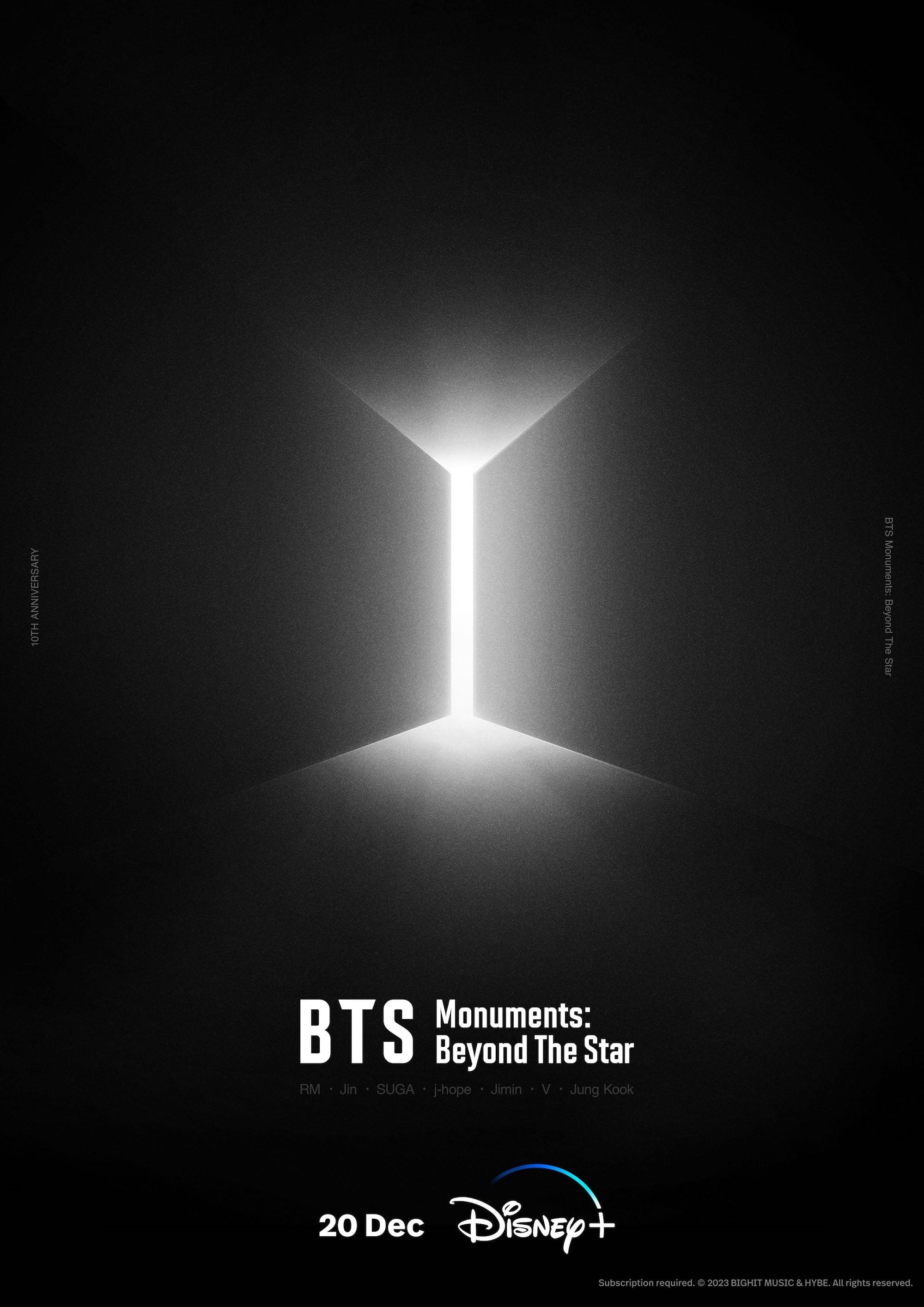 BTS Monuments: Beyond the Star poster