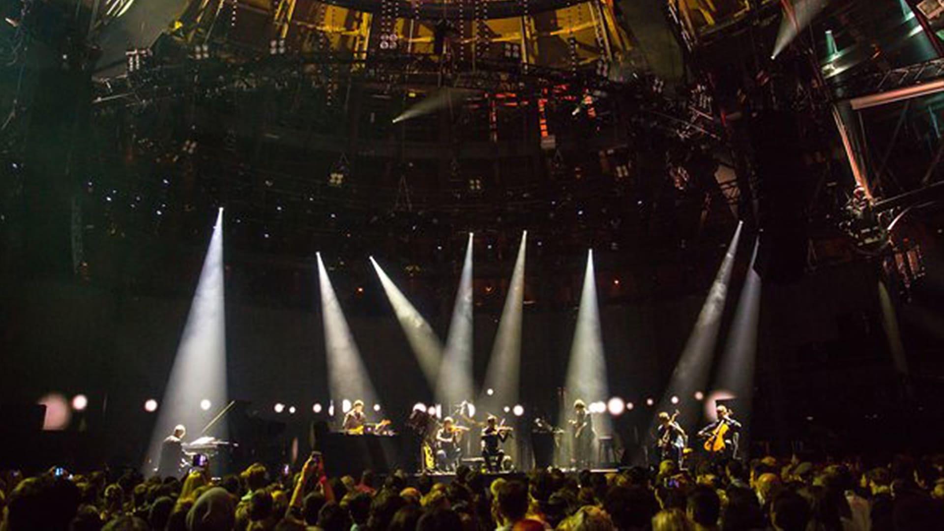 Ludovico Einaudi - iTunes Festival backdrop