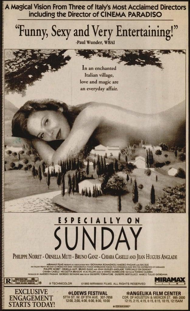 Especially on Sunday poster