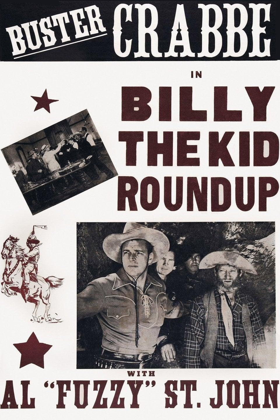 Billy The Kid's Round-Up poster