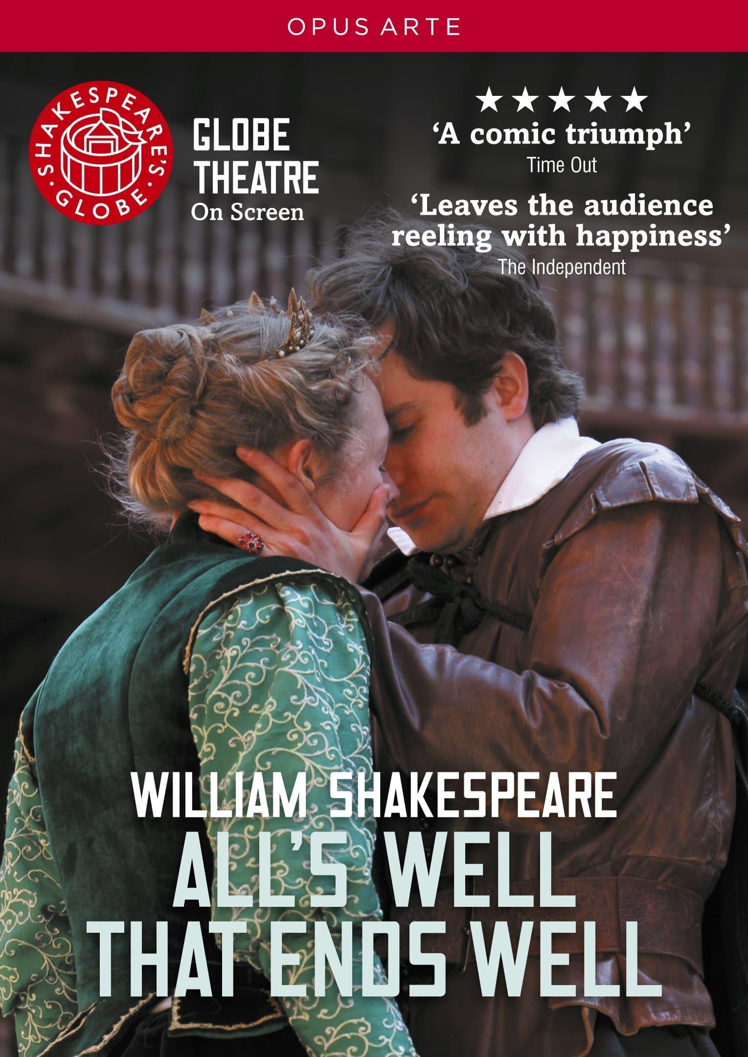 All's Well That Ends Well - Live at Shakespeare's Globe poster