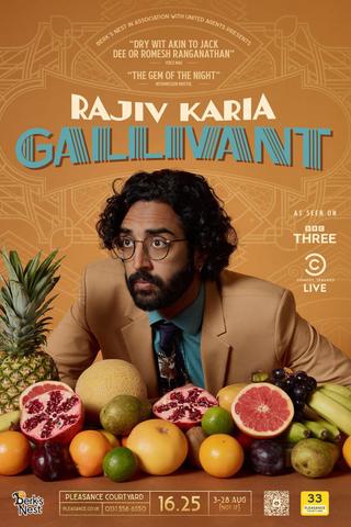 Rajiv Karia: Gallivant poster