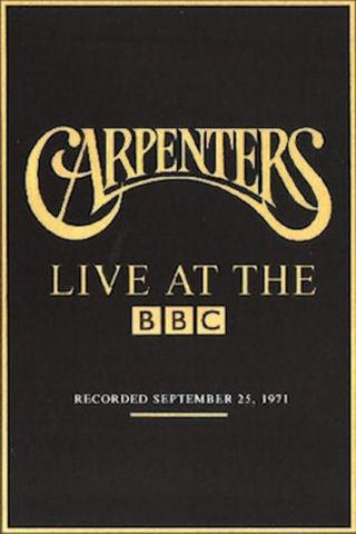 The Carpenters: Live at the BBC poster